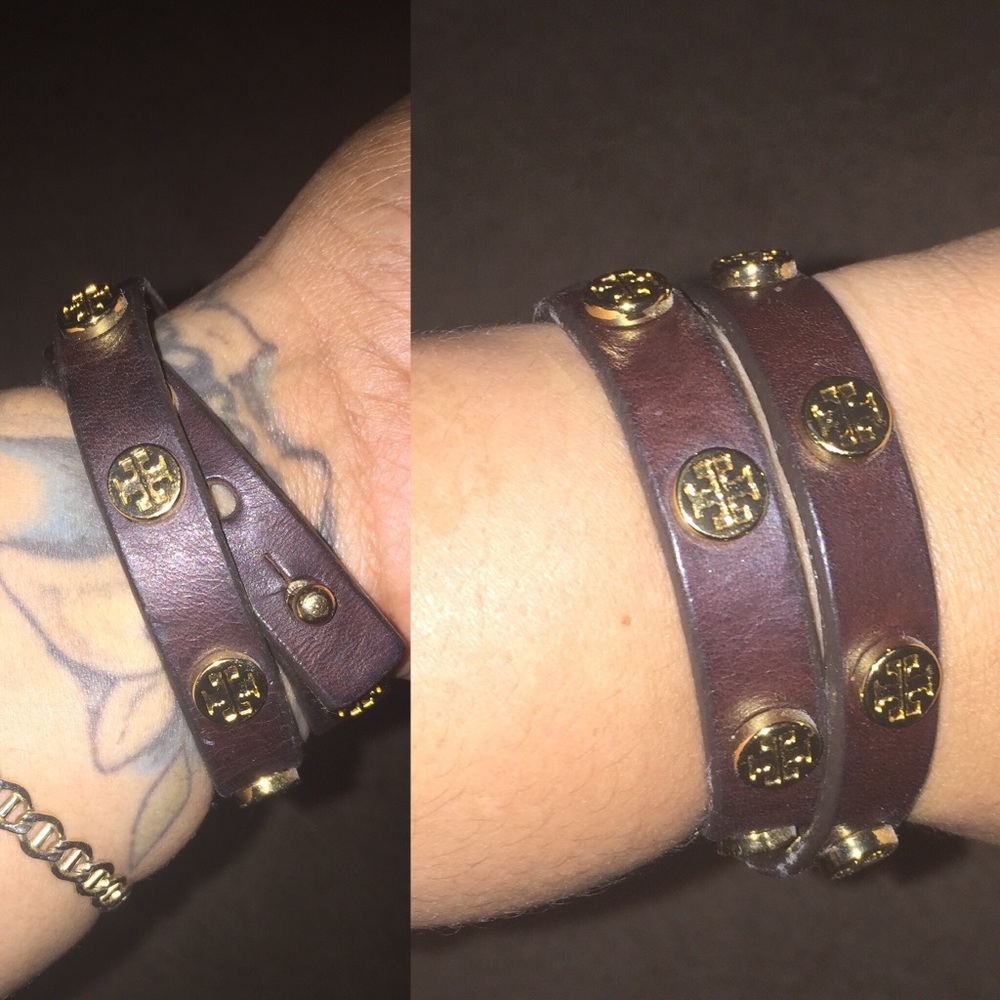 Tory Burch double wrap bracelet!